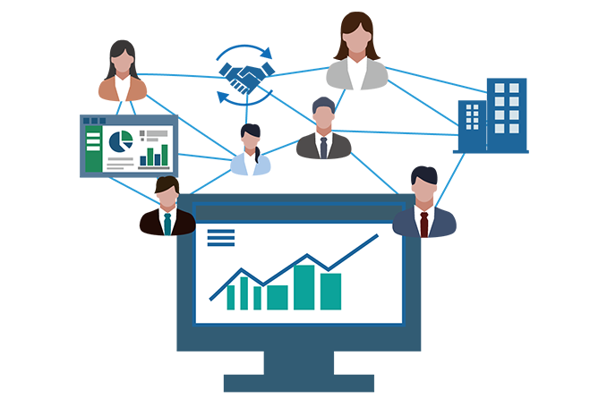 企業から人材までの、多彩なネットワークをプロジェクトに活用